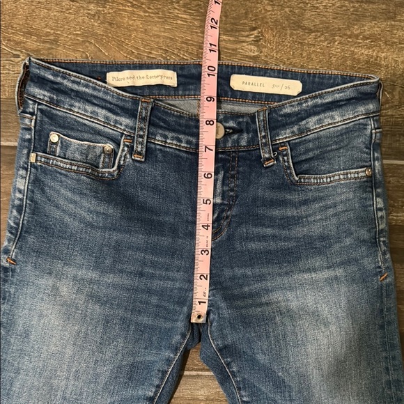 Anthropologie Pilcro and the Letterpress Blue Straight Leg Jeans - Picture 7 of 11
